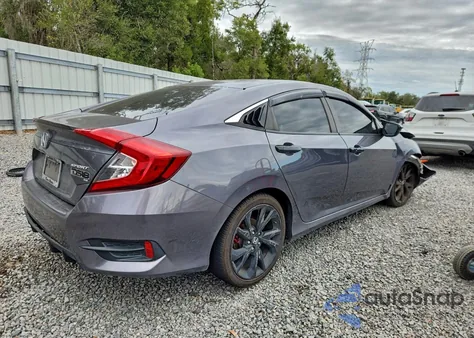 2019 Honda Civic Sport from USA, damaged, VIN 2HGFC2F83KH5G2920